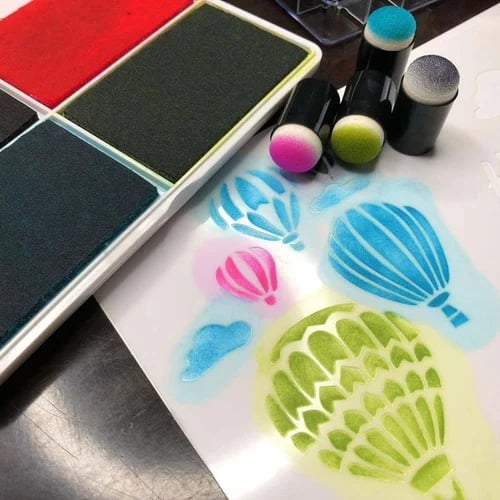 🔥DIY Sponge Finger Painting Kit